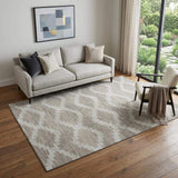 5' X 8' Tan Ivory And Beige Tribal Washable Area Rug With UV Protection - HomeRoots - Flyclothing LLC