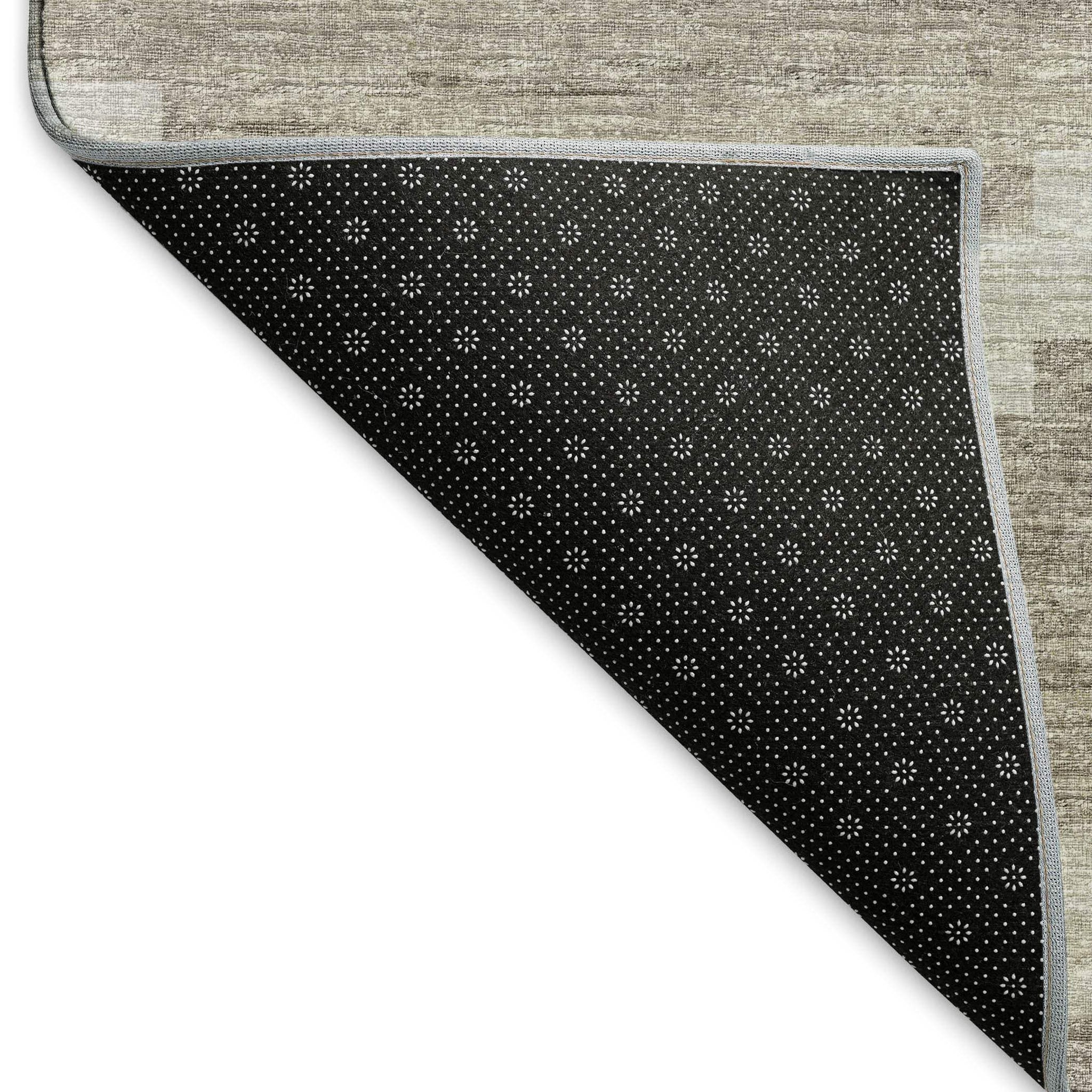 10' X 14' Tan Ivory And Beige Tribal Washable Area Rug With UV Protection - HomeRoots - Flyclothing LLC