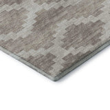 10' X 14' Tan Ivory And Beige Tribal Washable Area Rug With UV Protection - HomeRoots - Flyclothing LLC