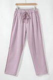 Drawstring Pants with Pockets - Trendsi