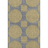 10' X 14' Gold And Gray Geometric Distressed Washable Area Rug With UV Protection - HomeRoots - Flyclothing LLC