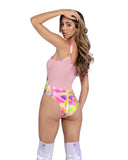 Roma Costume 6462- Shimmer Multi-Colored Romper - Roma Costume