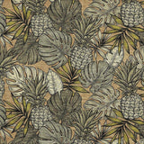 5' X 8' Khaki Gray And Yellow Geometric Washable Area Rug With UV Protection - HomeRoots - Flyclothing LLC