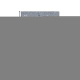 10' X 14' Gray Ivory And Blue Christmas Deer Washable Area Rug With UV Protection - HomeRoots - Flyclothing LLC
