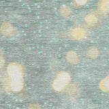 5' X 8' Blue Gold And Ivory Christmas Distressed Washable Area Rug With UV Protection - HomeRoots - Flyclothing LLC