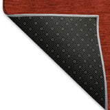 10' X 14' Ruby Red Green And Ivory Christmas Washable Area Rug With UV Protection - HomeRoots - Flyclothing LLC