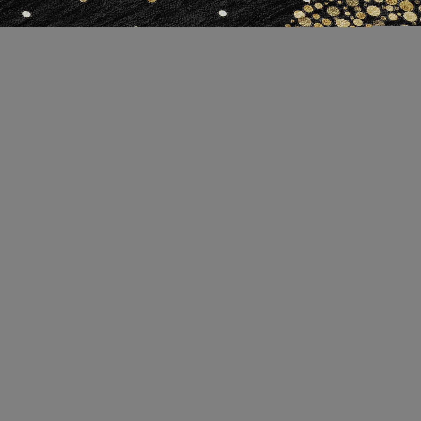 10' X 14' Black Gold And Ivory Christmas Tree Washable Area Rug With UV Protection - HomeRoots - Flyclothing LLC