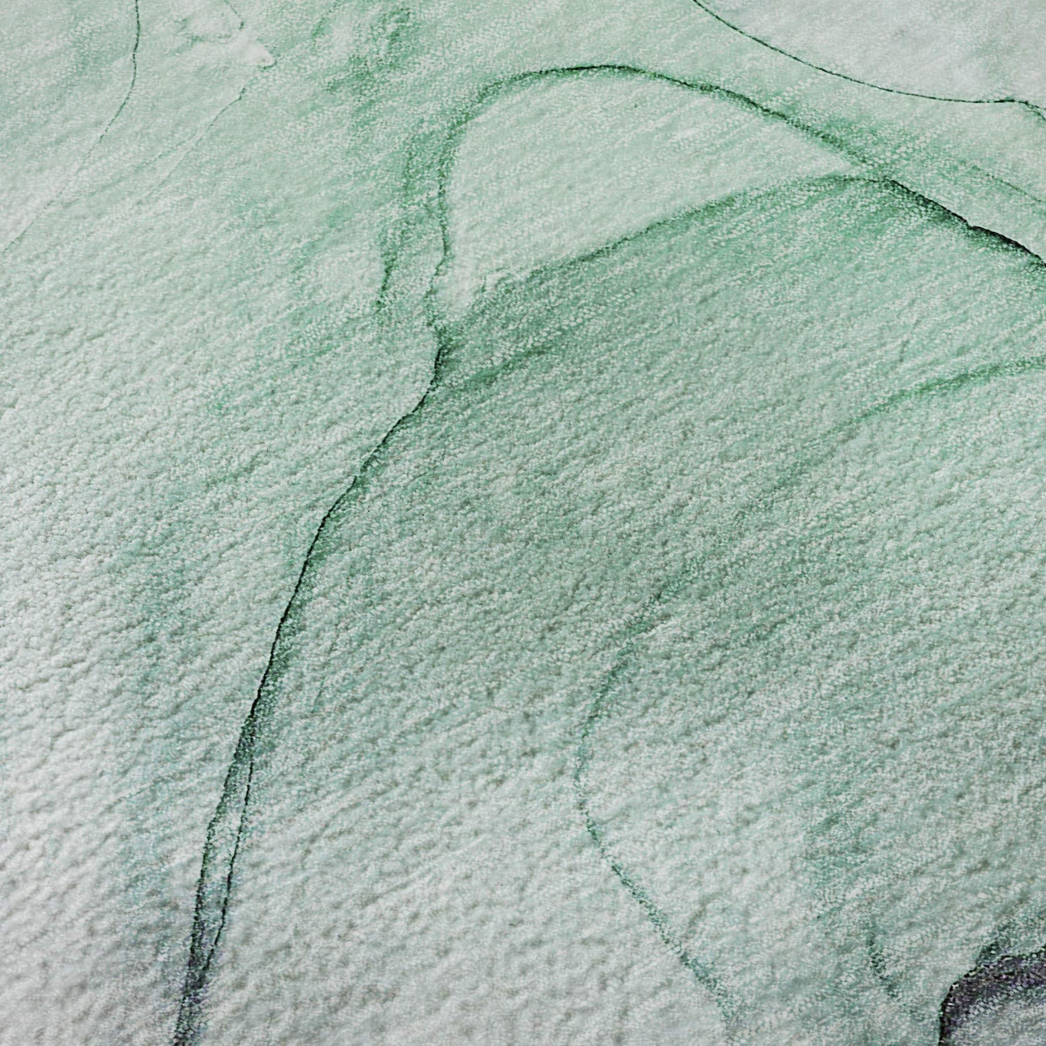 9' X 12' Blue And Green Abstract Washable Area Rug With UV Protection - HomeRoots - Flyclothing LLC