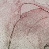 3' X 5' Blush And Ivory Abstract Washable Area Rug With UV Protection - HomeRoots - Flyclothing LLC