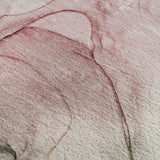 5' X 8' Blush And Ivory Abstract Washable Area Rug With UV Protection - HomeRoots - Flyclothing LLC