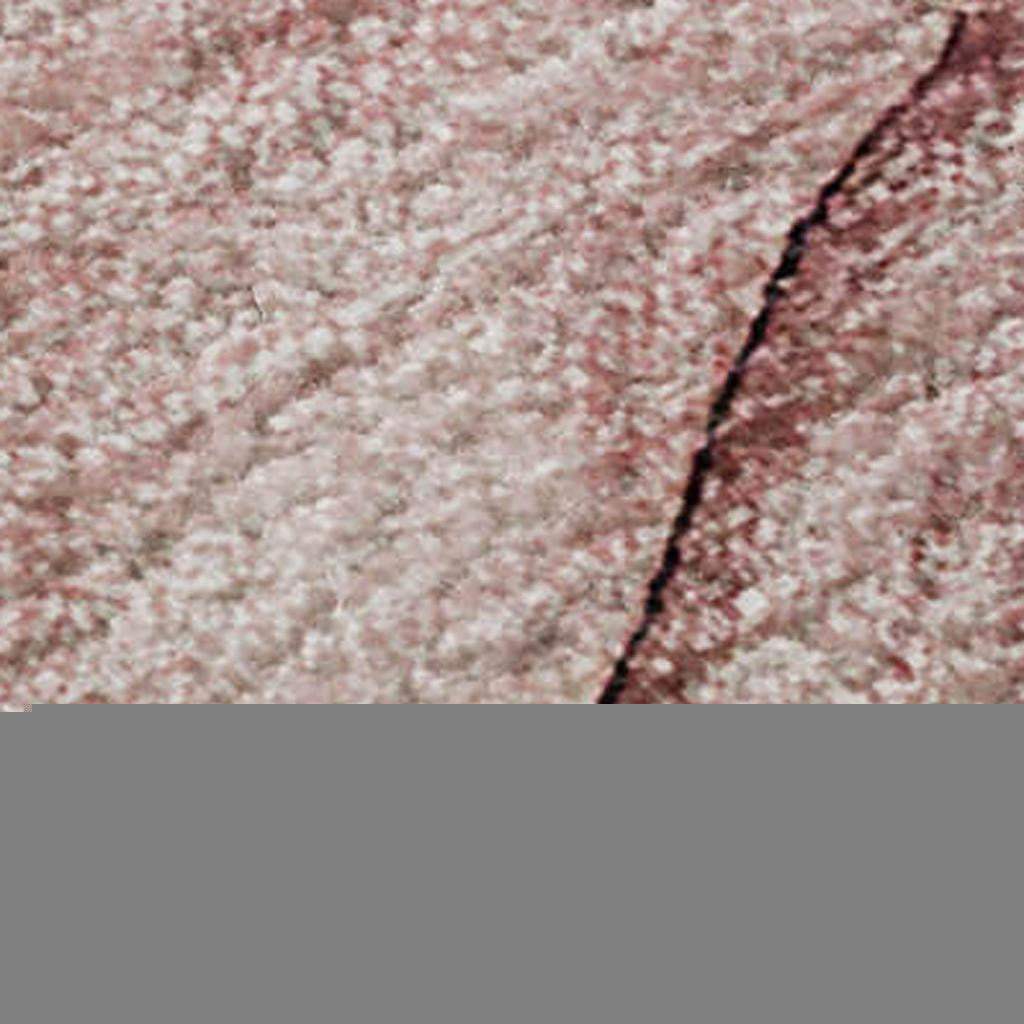 8' X 10' Blush And Ivory Abstract Washable Area Rug With UV Protection - HomeRoots - Flyclothing LLC