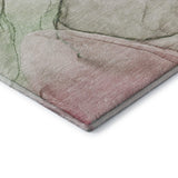 10' X 14' Blush And Ivory Abstract Washable Area Rug With UV Protection - HomeRoots - Flyclothing LLC