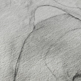 3' X 5' Gray And Charcoal Abstract Washable Area Rug With UV Protection - HomeRoots - Flyclothing LLC