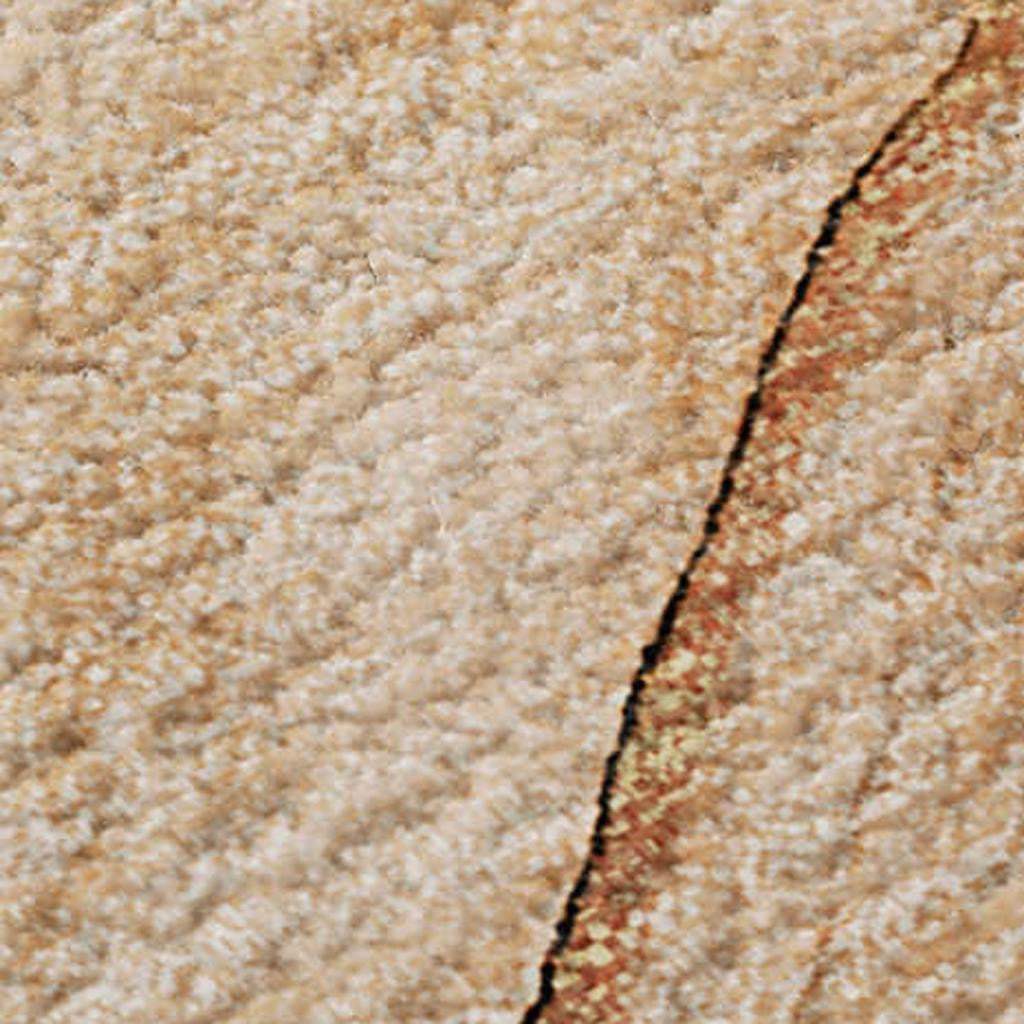 3' X 5' Orange And Ivory Abstract Washable Area Rug With UV Protection - HomeRoots - Flyclothing LLC