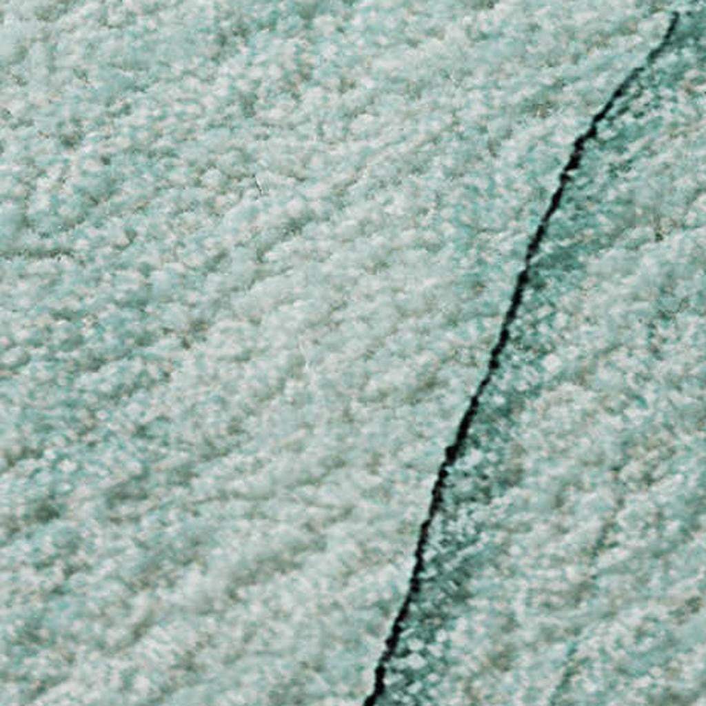 3' X 5' Teal And Ivory Abstract Washable Area Rug With UV Protection - HomeRoots - Flyclothing LLC