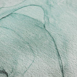 3' X 5' Teal And Ivory Abstract Washable Area Rug With UV Protection - HomeRoots - Flyclothing LLC