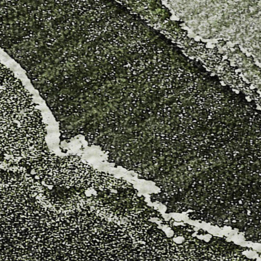 10' X 14' Green And Charcoal Abstract Washable Area Rug With UV Protection - HomeRoots - Flyclothing LLC