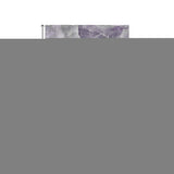 3' X 5' Purple And Charcoal Abstract Washable Area Rug With UV Protection - HomeRoots - Flyclothing LLC