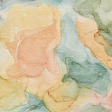 10' X 14' Blue Green And Orange Abstract Washable Area Rug With UV Protection - HomeRoots - Flyclothing LLC