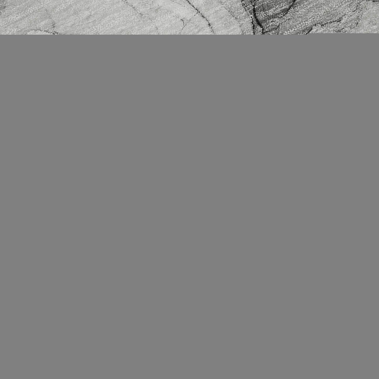 9' X 12' Gray And Ivory Abstract Washable Area Rug With UV Protection - HomeRoots - Flyclothing LLC
