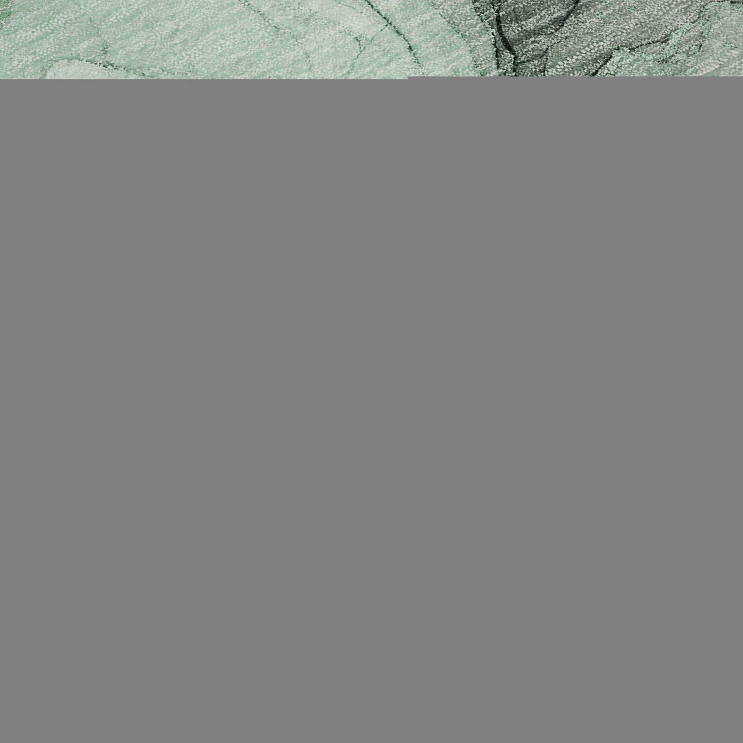 5' X 8' Green Gray And Ivory Abstract Washable Area Rug With UV Protection - HomeRoots - Flyclothing LLC