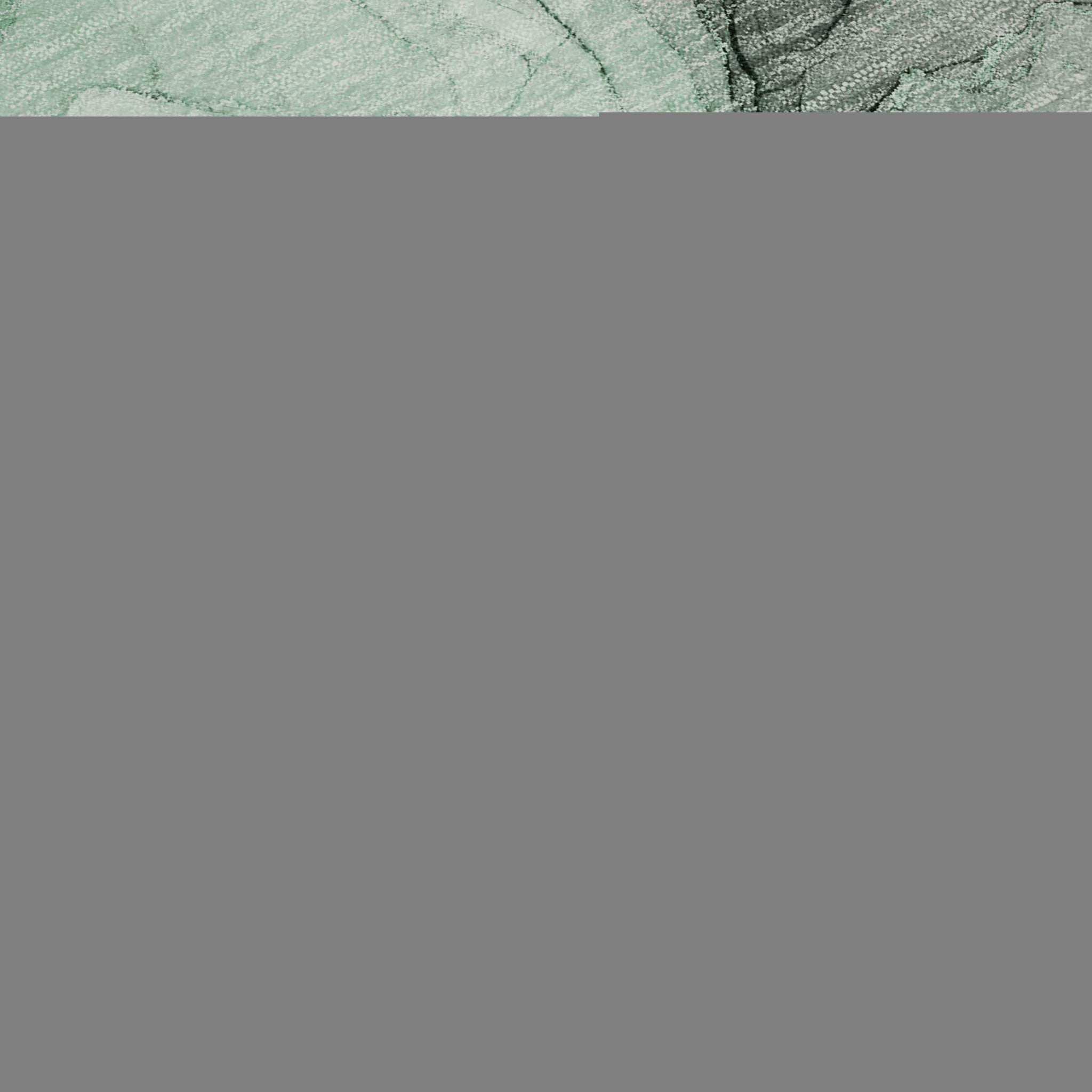 5' X 8' Green Gray And Ivory Abstract Washable Area Rug With UV Protection - HomeRoots - Flyclothing LLC