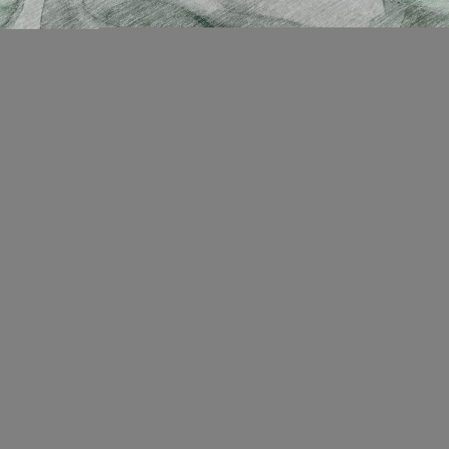 8' X 10' Green Gray And Ivory Abstract Washable Area Rug With UV Protection - HomeRoots - Flyclothing LLC
