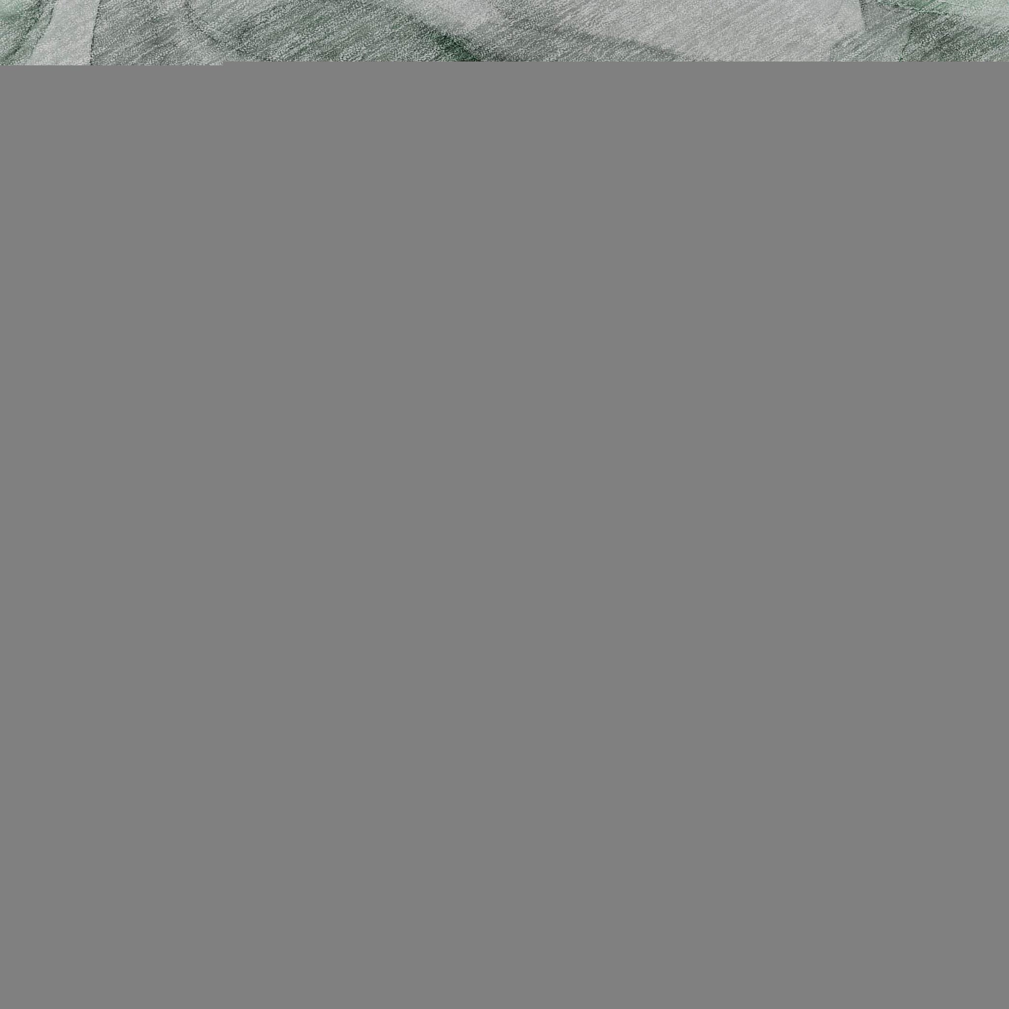 8' X 10' Green Gray And Ivory Abstract Washable Area Rug With UV Protection - HomeRoots - Flyclothing LLC