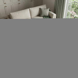 9' X 12' Green Gray And Ivory Abstract Washable Area Rug With UV Protection - HomeRoots - Flyclothing LLC
