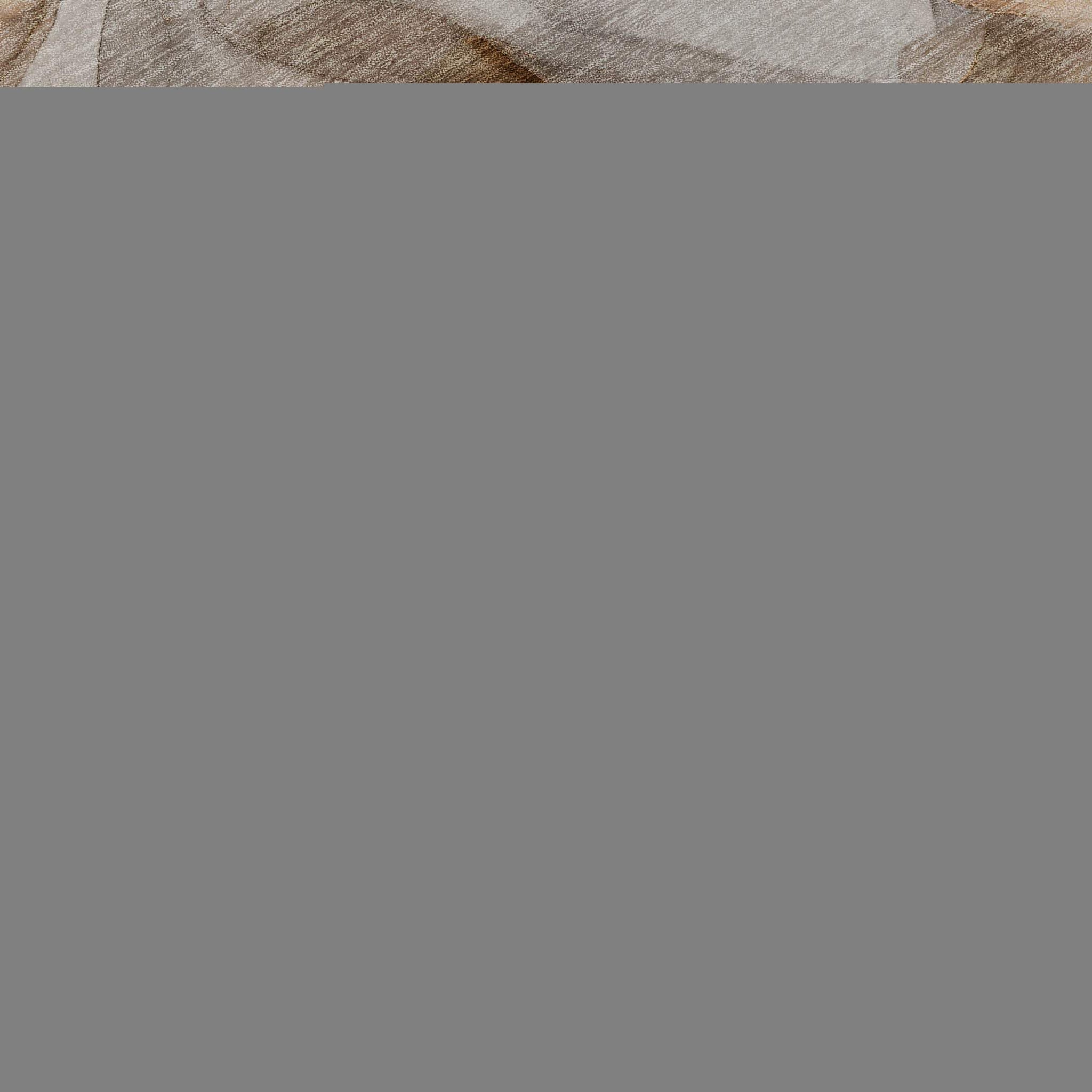 3' X 5' Orange Gray And Ivory Abstract Washable Area Rug With UV Protection - HomeRoots - Flyclothing LLC