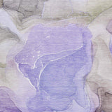 5' X 8' Purple And Gray Abstract Washable Area Rug With UV Protection - HomeRoots - Flyclothing LLC
