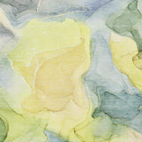 10' X 14' Yellow Blue And Beige Abstract Washable Area Rug With UV Protection - HomeRoots - Flyclothing LLC
