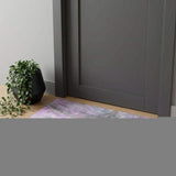 3' X 5' Purple And Green Abstract Washable Area Rug With UV Protection - HomeRoots - Flyclothing LLC