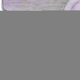 3' X 5' Purple Gray And Ivory Abstract Washable Area Rug With UV Protection - HomeRoots - Flyclothing LLC