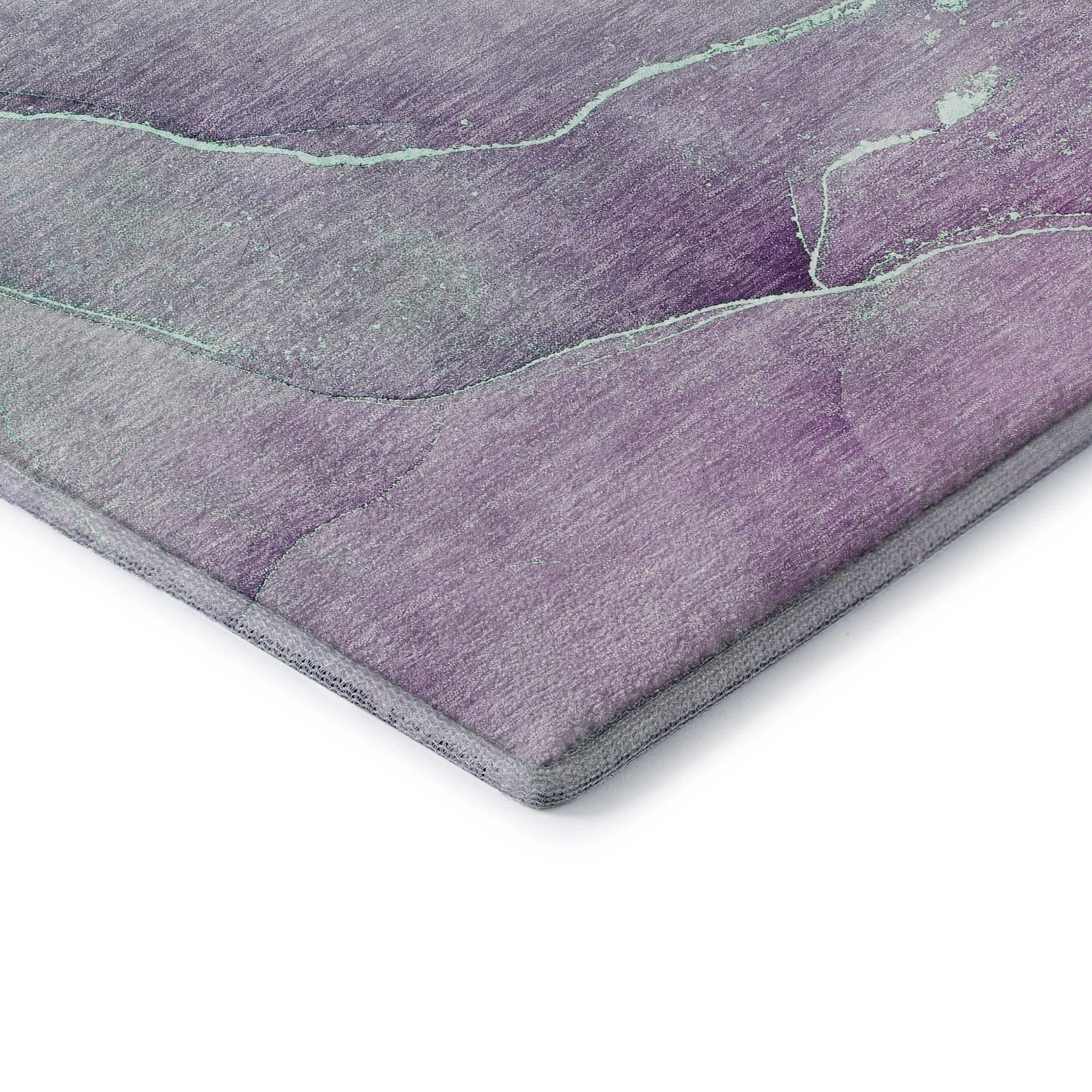 3' X 5' Fern Green And Ivory Abstract Washable Area Rug With UV Protection - HomeRoots - Flyclothing LLC