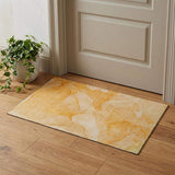 3' X 5' Orange And Ivory Abstract Washable Area Rug With UV Protection - HomeRoots - Flyclothing LLC
