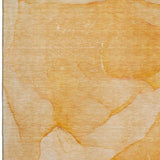 10' X 14' Orange And Ivory Abstract Washable Area Rug With UV Protection - HomeRoots - Flyclothing LLC