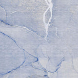 8' X 10' Blue And Ivory Abstract Washable Area Rug With UV Protection - HomeRoots - Flyclothing LLC