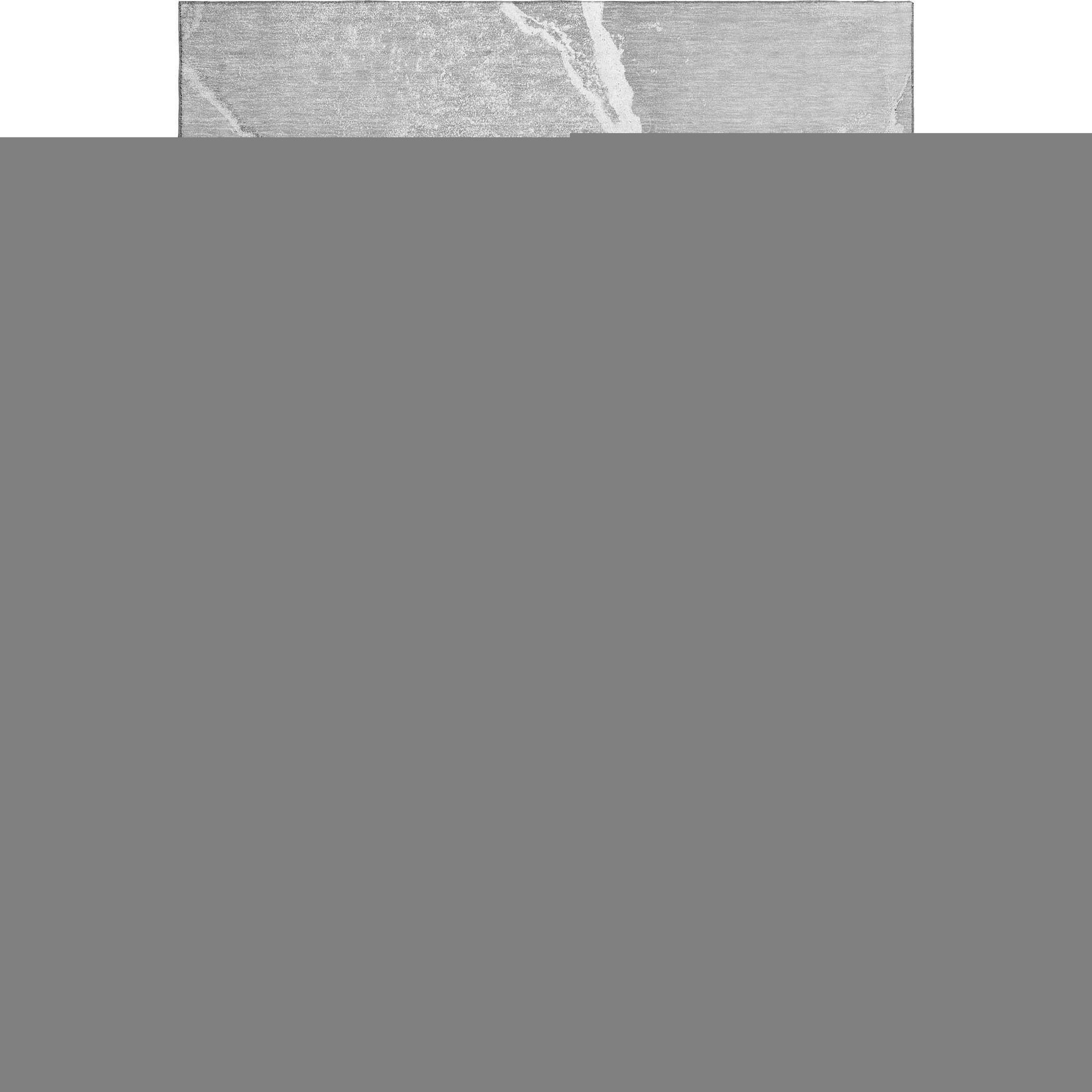 8' X 10' Gray And Ivory Abstract Washable Area Rug With UV Protection - HomeRoots - Flyclothing LLC