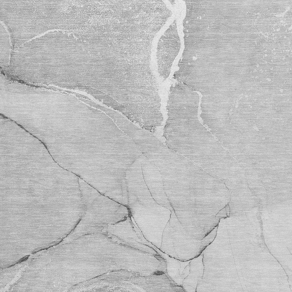 9' X 12' Gray And Ivory Abstract Washable Area Rug With UV Protection - HomeRoots - Flyclothing LLC