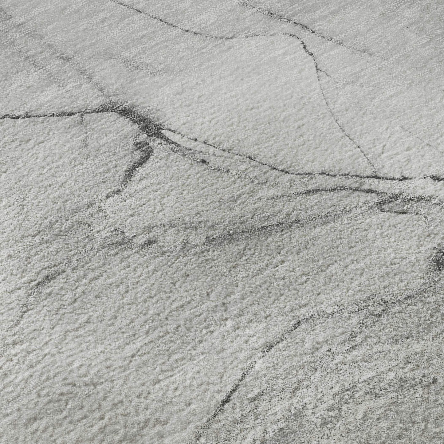 10' X 14' Gray And Ivory Abstract Washable Area Rug With UV Protection - HomeRoots - Flyclothing LLC