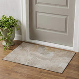 3' X 5' Beige And Ivory Abstract Washable Area Rug With UV Protection - HomeRoots - Flyclothing LLC