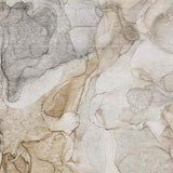 8' X 10' Beige And Ivory Abstract Washable Area Rug With UV Protection - HomeRoots - Flyclothing LLC