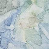 3' X 5' Blue And Ivory Abstract Washable Area Rug With UV Protection - HomeRoots - Flyclothing LLC