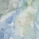 9' X 12' Blue And Ivory Abstract Washable Area Rug With UV Protection - HomeRoots - Flyclothing LLC