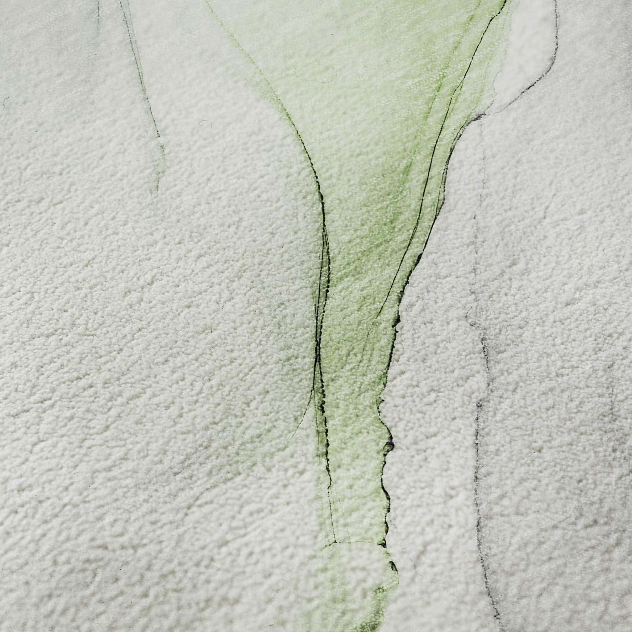 3' X 5' Green And Ivory Abstract Washable Area Rug With UV Protection - HomeRoots - Flyclothing LLC