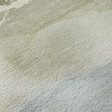3' X 5' Blue Gray And Ivory Abstract Washable Area Rug With UV Protection - HomeRoots - Flyclothing LLC