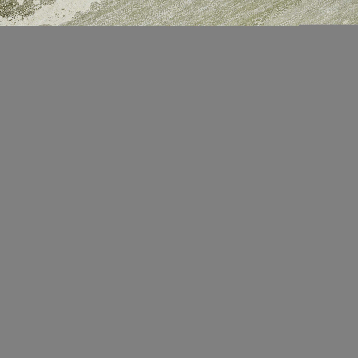 8' Blue Gray And Ivory Abstract Washable Round Rug With UV Protection - HomeRoots - Flyclothing LLC