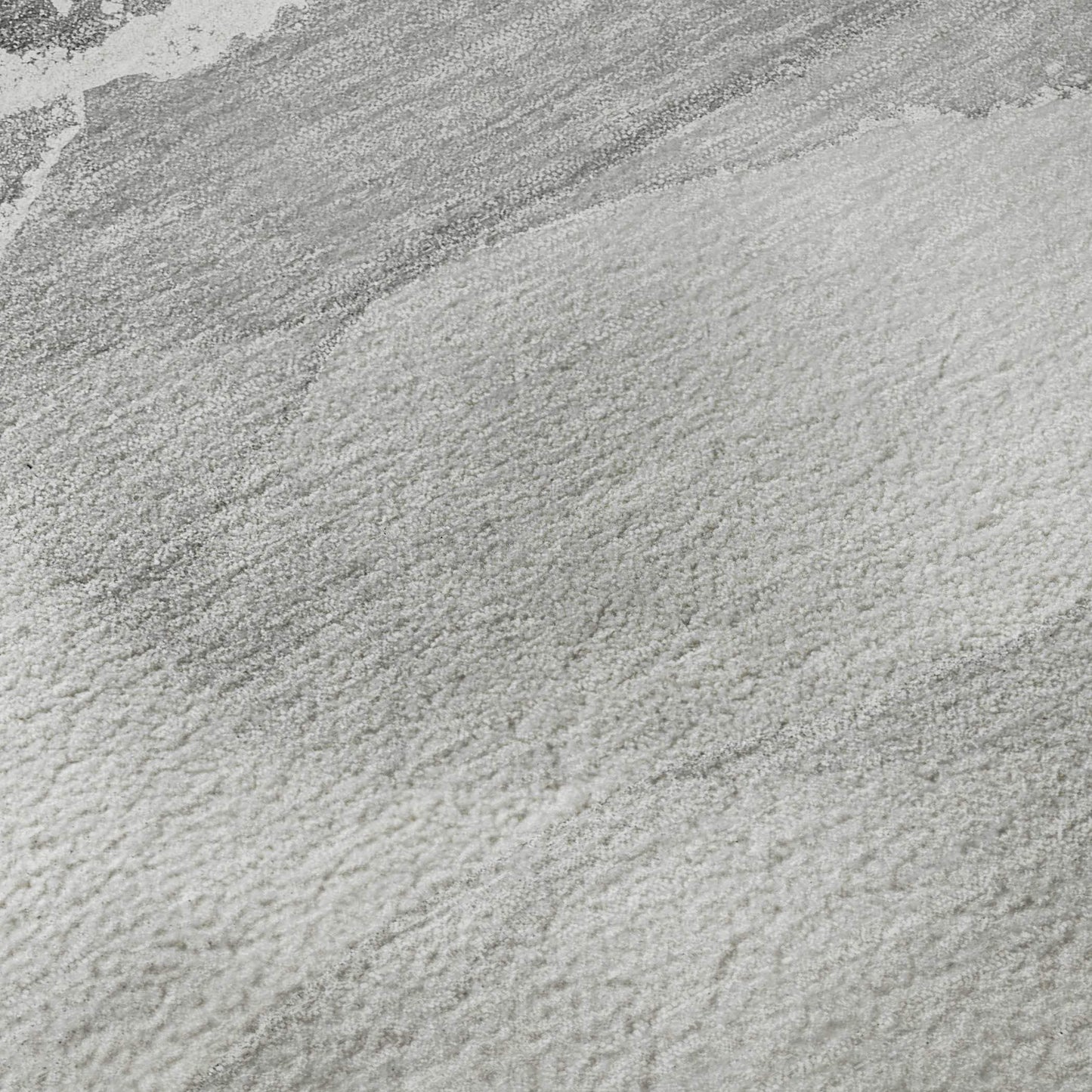 3' X 5' Gray And Ivory Abstract Washable Area Rug With UV Protection - HomeRoots - Flyclothing LLC