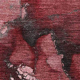 3' X 5' Merlot And Ivory Abstract Washable Area Rug With UV Protection - HomeRoots - Flyclothing LLC